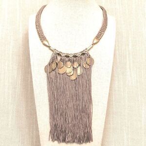 stella & dot | Samar Fringe Necklace | Adjustable